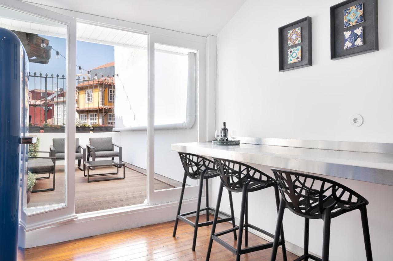 Historical Penthouse At Cardosas Block Apartamento Porto Exterior foto