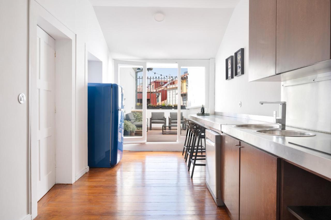 Historical Penthouse At Cardosas Block Apartamento Porto Exterior foto